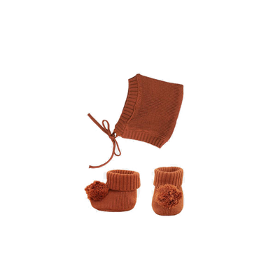 Dinkum Doll Knit Set - Umber