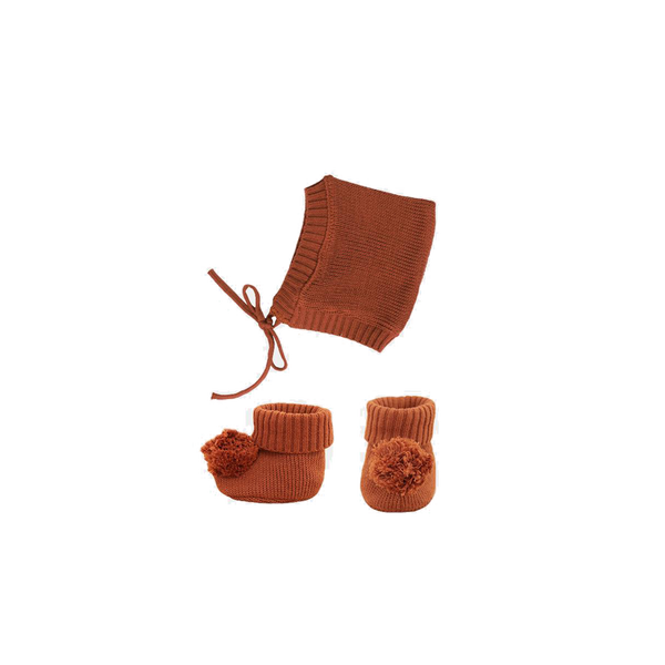Dinkum Doll Knit Set - Umber