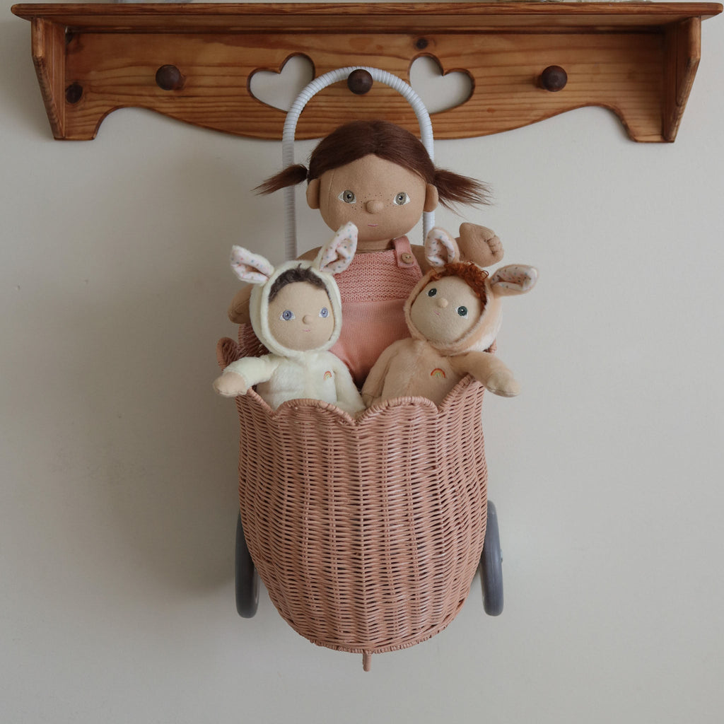 Dinky Dinkum Fluffle Family - Bubba Bunny – Olli Ella USA