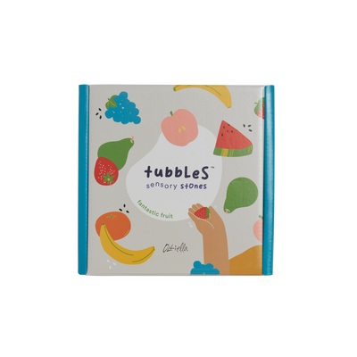 Olli Ella Tubbles Sensory Stones Fantastic Fruit packaging