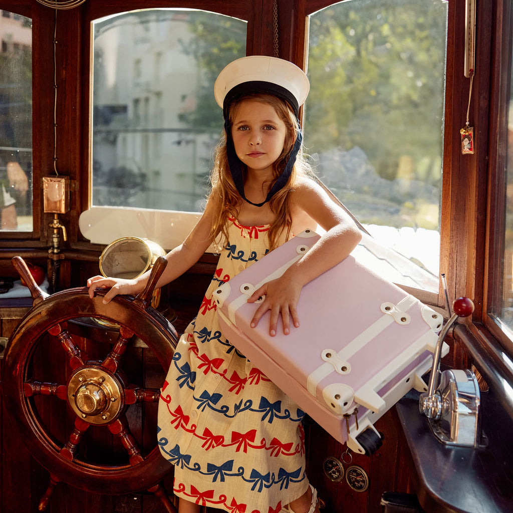 See-Ya Suitcase - Sorbet – Olli Ella USA