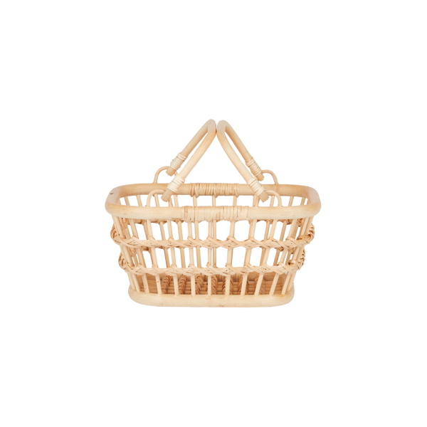 Rattan Tarry Basket - Wheat
