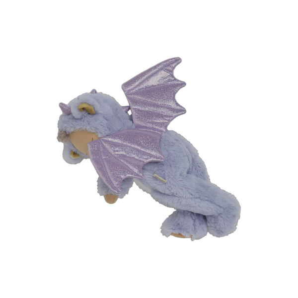 Lavender baby dragon plush toy