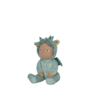 Green baby dragon plush toy