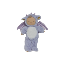 Lavender baby dragon plush toy