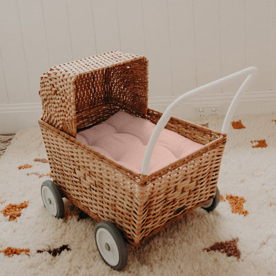 Cotton Strolley Mattress - Seashell Pink
