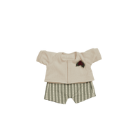 Dinkum Dolls Cardigan & Romper Set - Holiday