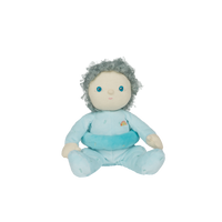 Franny Frosting, our blue donut-themed mini plush toy. Collectable, Soft and cuddly, and snuggled in a non-removable velvet onesie, Franny Frosting is a must have in your toy collection.