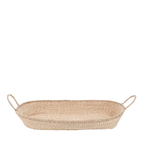 Nyla Seagrass Changing Basket