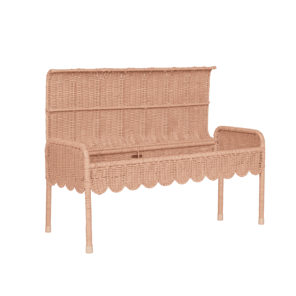 Petal Storie Bench - Seashell Pink