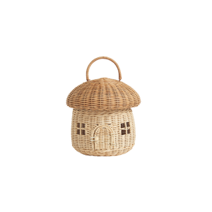 Rattan Mushroom Basket