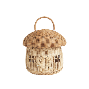 Rattan Mushroom Basket