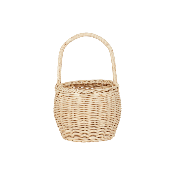 Rattan Big Berry Basket - Straw