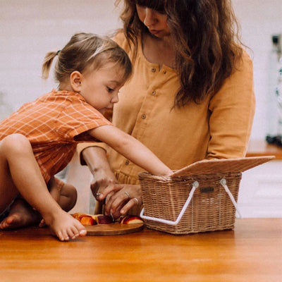 Piki Rattan Basket - Natural