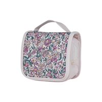 Stylish and practical kids flower printed toiletry bag for organized travel and storage. Lightweight and spacious, perfect for weekend getaways or daily use.