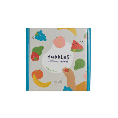 Olli Ella Tubbles Sensory Stones Fantastic Fruit packaging
