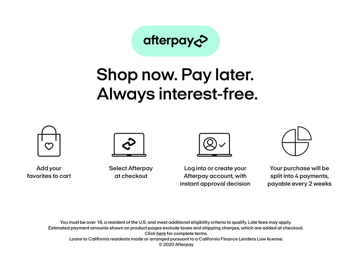 pay with afterpay clearpay