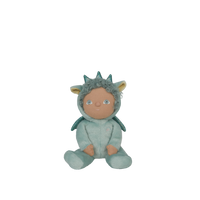 Green baby dragon plush toy