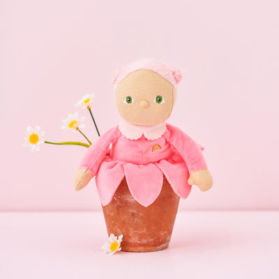 Olli Ella Set Vestiti Rainy - Rosa - per Bambola Dinkum Doll - 100% Cotone  unisex (bambini)