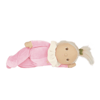 Meet Roxy Radish, a delightful Dinky Dinkum plush doll from the Happy Harvest collection, featuring a posable body with gentle weighting and a soft velvet onesie. Collect all the friends and let your childs imagination run wild with imaginative play.