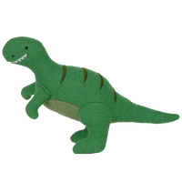Palm-sized felted dinosaur toys. These 3 prehistoric dinosaur toys make wonderful prompts for hours of imaginative play. Pterodactyl, T-Rex and Ankylosaurus toys,