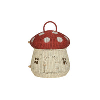 Mushroom Doll House - Red