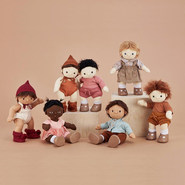 Dinkum Doll Knit Set - Umber