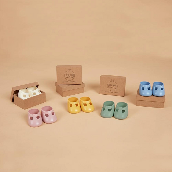 Dinkum Dolls Shoes - Heron Blue