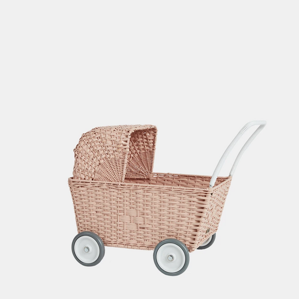Rattan Strolley - Rose