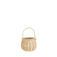 Rattan Berry Basket - Straw