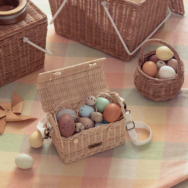 Rattan Casa Bag - Straw