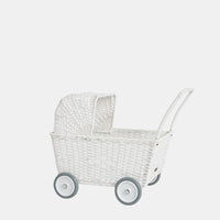 Rattan Strolley - White