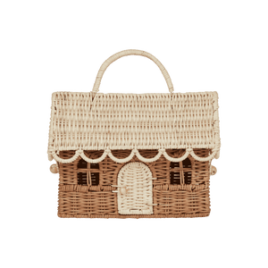 Rattan Gingerbread Casa Clutch