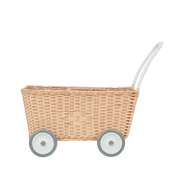 Rattan Strolley - Seashell Pink