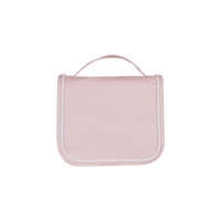 Compact, durable kids pink toiletry bag by Olli Ella. Perfect for toiletries and travel essentials. Ideal for organized packing, made from eco-friendly materials.