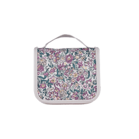 Stylish and practical kids flower printed toiletry bag for organized travel and storage. Lightweight and spacious, perfect for weekend getaways or daily use.