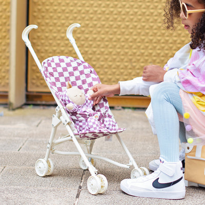 Sollie Stroller - Plum Check video