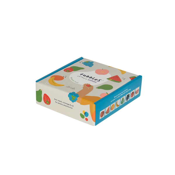 Olli Ella Tubbles Sensory Stones Fantastic Fruit packaging