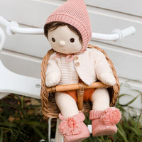 Dinkum Dolls Knit Set - Bloom