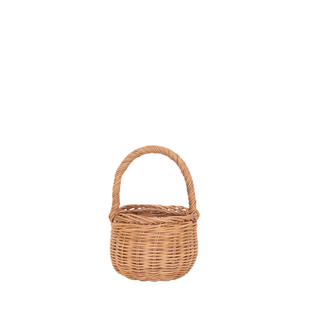 Olli Ella Rattan Egg Basket Bag – Serafina