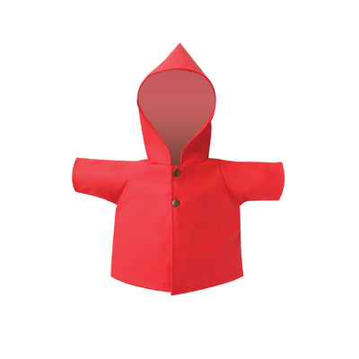 Dinkum Dolls Clothing Ahoy Raincoat - Red