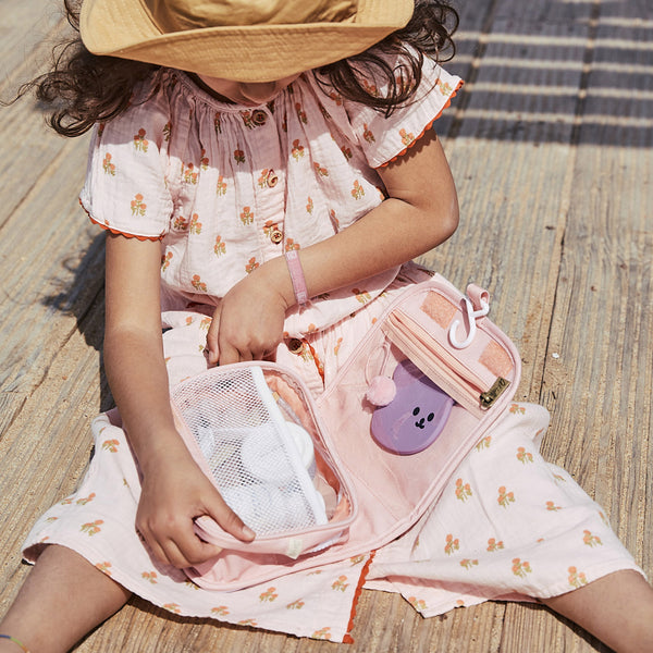 See-Ya Wash Bag - Pink Daisies